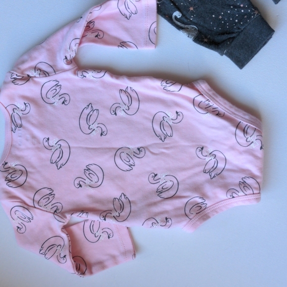 Swan & Star Pink Baby Outfit * 6M - Picture 4 of 8
